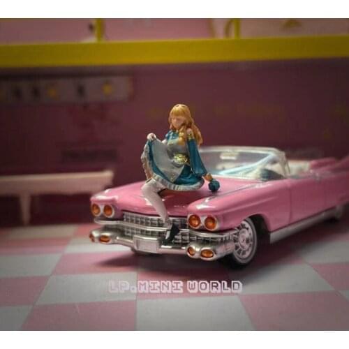 1/64Resin Die Casting Doll Model Fantasy Lyris Dual Version Micro Landscape Shooting Model Scene Layout Collection Free Shipping