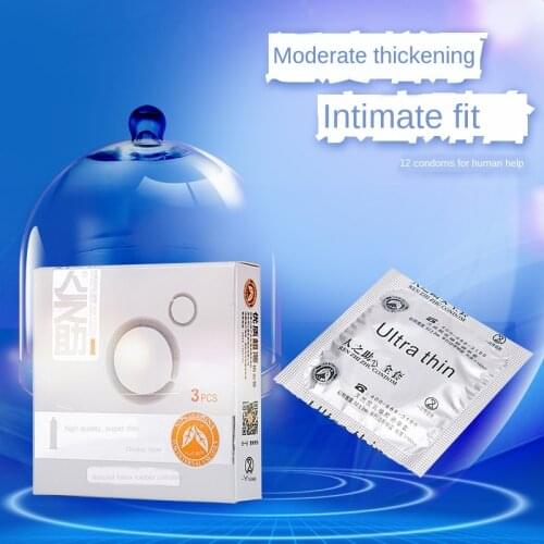 Sex tools for men Peoples Aid Condom Zero Sense Ultrathin Condom 3 Adult Sex Toys Fruity Condom