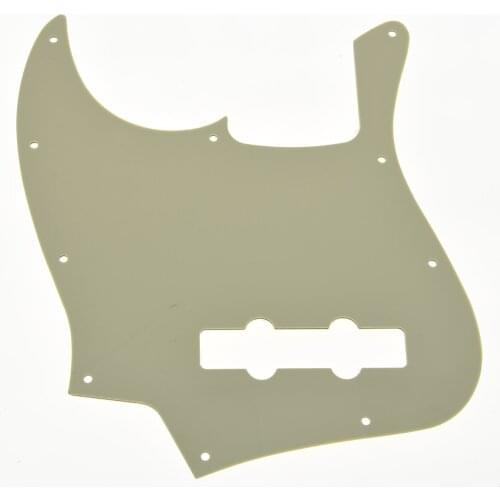 Aged Pearl 3 Ply JB Jazz J Bass Pick Guard Scratch Plate with Screws