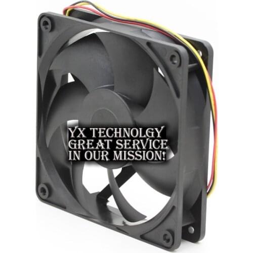 SZYTF The new 12cm MGT12012HS-O25 12025 120mm 12V 0.45A winds of chassis cooling fan 120*120*25mm