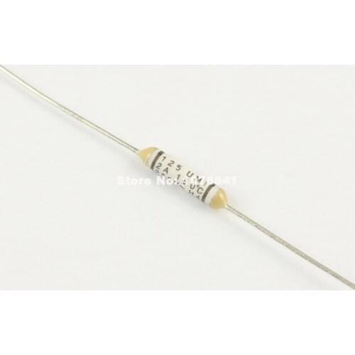 5pcs ELCUT Microtemp Thermal Fuse Axial TF Cutoff 150 Degree 2A 250V