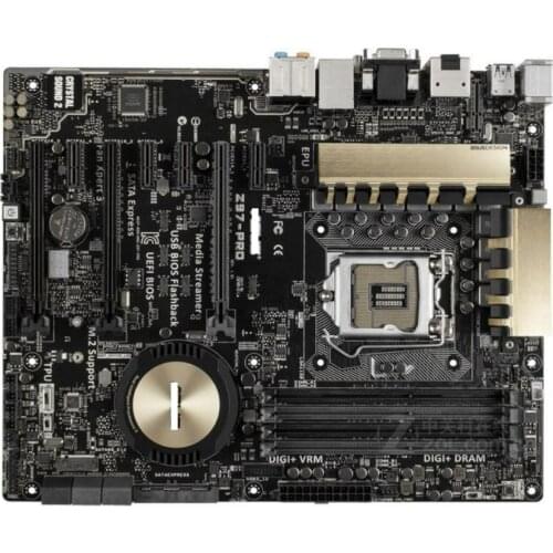 Asus Z97-PRO Desktop Motherboard Socket LGA 1150 DDR3 32G for i7 i5 i3 cpu SATA3 USB3.0 ATX Z97 used mainboard PC boards