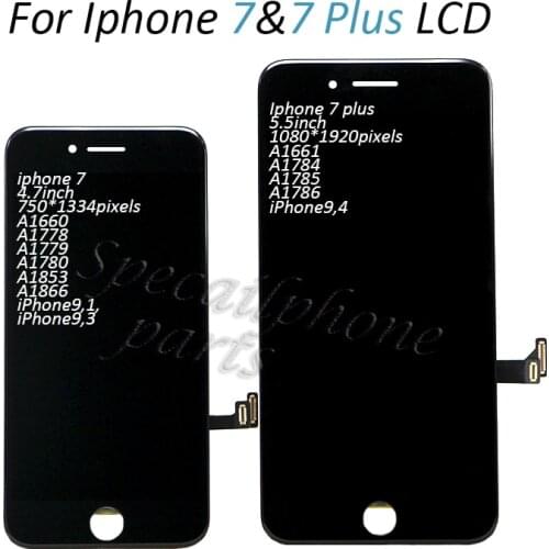 LCD For iPhone 7 A1778 LCD 7 Plus A1784 Display Touch Panel Screen Assembly Replacement for iphone 7plus lcd display Pantalla