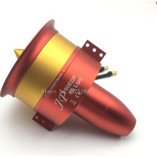 1 set EDF Full Metal Ducted Fan JP 90mm with three Choice Motor 4250 KV1750 6S KV1330 8S 10S KV1050 12S motor for jet RC