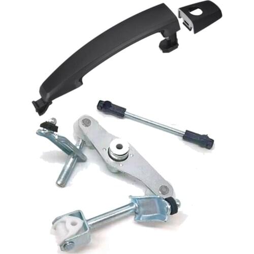 1 Pcs Front Rear Exterior Door Handle for Chevrolet Aveo & 1 Set Manual Transmission Auto Control Gear Shift Guide