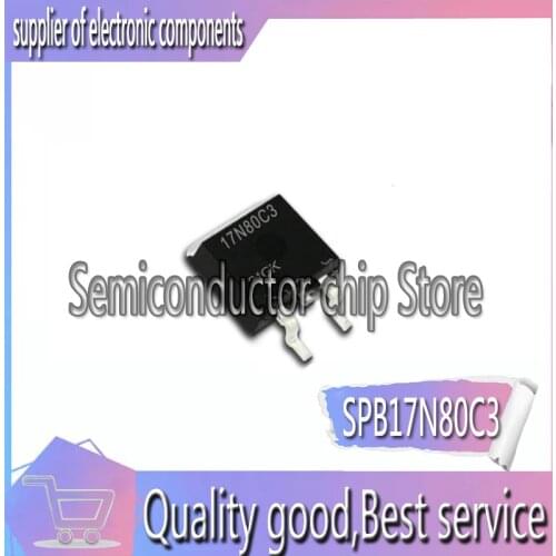 10pcs/lot 17N80C3 SPB17N80C3 New stock TO-263 800V 17A