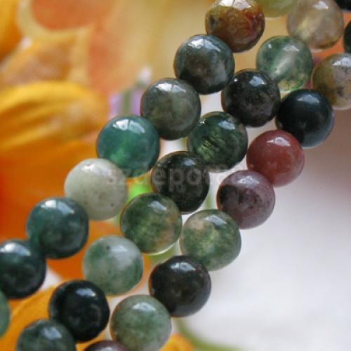 2018 NEW arrive fashion style Blood Round Loose Beads Strand 4mm / 15.5 Inch