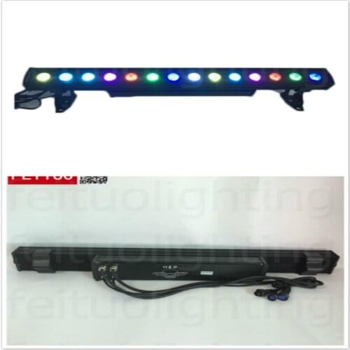 8pcs RGB Tricolor Dot Control 14x30W LED Washer Wall Light Outdoor IP65 Led Wall Washer Light