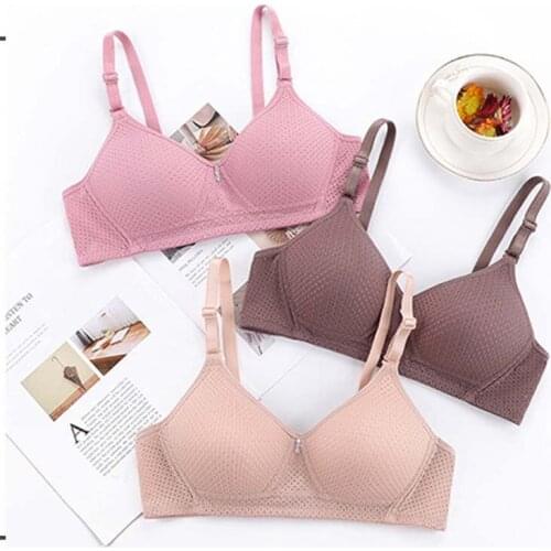 Bra Without Frame Seamless Bras For Women Sports Hot Wire Free Female Floral Breathable Underwear Bralette Running Brassire