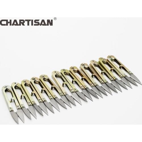 CHARTISAN Craft Sewing Stitch U-Type Line Cut Scissors Snip Thread Cut Line Trimming Cutter Cross