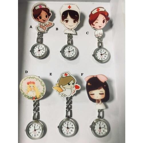 Lovely watch Super practical nurse family pocket watch convenient to use a variety of colors on the quartz surface can choose