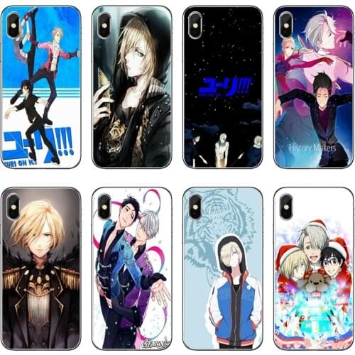 Accessories Cover Case Yuri on Ice Anime For Xiaomi Mi 11 Note 10 10T 9 9T 8 Pro A2 Lite A3 A1 Poco F1 F2 M3 X3 NFC