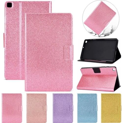 Tablet Case Funda for Samsung Galaxy Tab A7 Lite 2021 8.7 Inch SM-T220 T225 Bling Girl Stand Cover for Samsung Tab A7 Lite Case