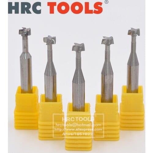 D17-d10x3Hx4cx10Dx60L CNC Tungsten Steel Solid Carbide Endmill HRC55 T Slot Roughing Milling Cutter