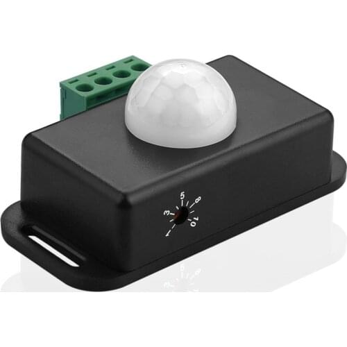 BSOD Motion Sensor 12V24V PIR Sensor Switch LED Motion Sensor Timer Function Sign Controller PIR Cotroller LED Strip Lighting