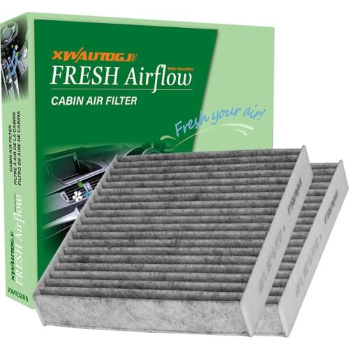 2PCS Cabin Air Filter with Activated Carbon Replacement for Toyota/Lexus/Scion/Subaru CF10285/CP285
