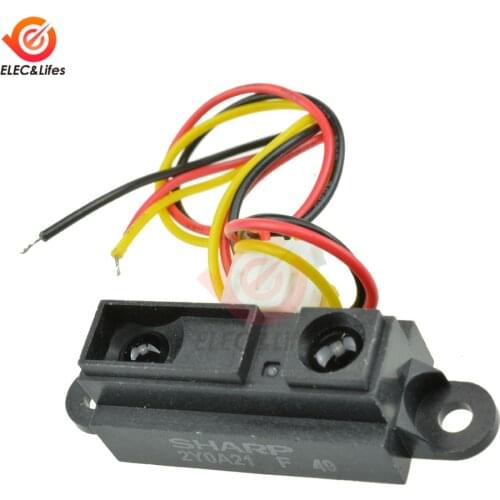 GP2Y0A21YK0F GP2Y0A21 Infrared Proximity Sensor IR Analog Optical Distance Ranging Sensor detection module VE713 10-80cm