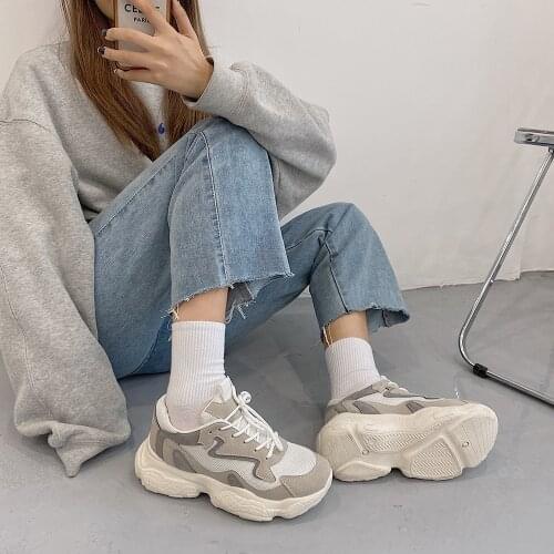 Women Platform Chunky Sneakers Designers Fashion Brand Casual Shoes Woman Tennis Basket Female Ladies Vulcanized Shoes 2021