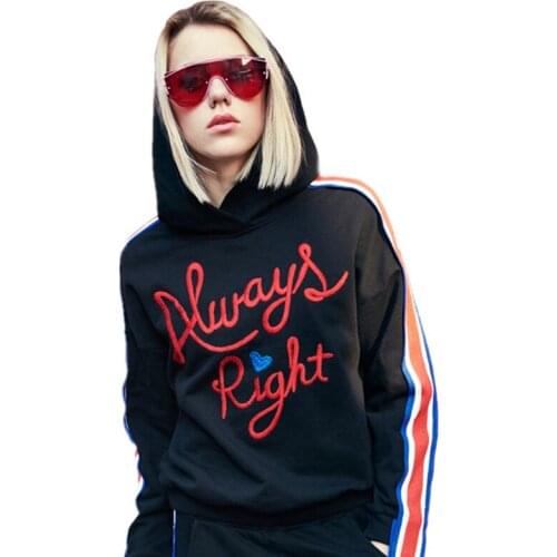 Womens Autumn Hoodies Lucky Pocket China