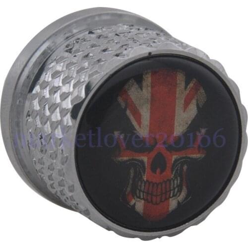 Motorcycle British Flag Style Rear Aluminum Billet Screw Seat Bolt Nut Fits For Harley Sportster 1200 XL883 Streetbob Cool Skull