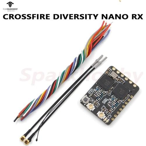 NEW Team BlackSheep TBS CROSSFIRE DIVERSITY NANO RX Receiver 1.8g PPM SBUS CRSF 915/868Mhz Long Range Radio System RC FPV Drones