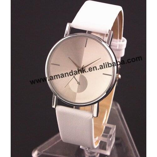 100pcs/lot New new men women leather quartz watches hot sale woman luxury fashion wristwatch hot casual leather dress watch