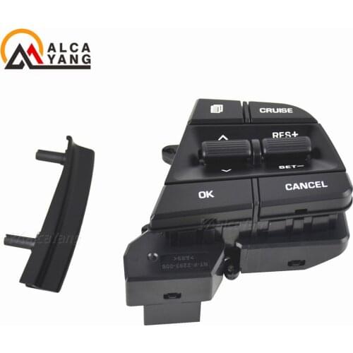 High quality Steering wheel control switch for Hyundai elantra AD Solaris 20172018 1.6l Car Cruise Control Steering Wheel Button