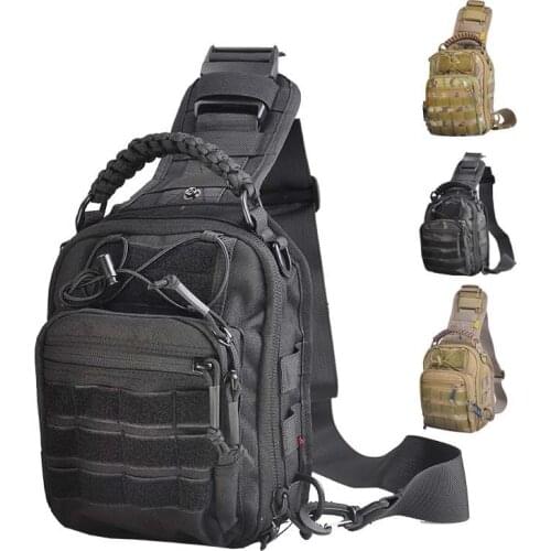 Waist Bag Fishing Bag Folding Shoulder Large Capacity Outdoor Fishing Tackle Backpack Tackle Storage Travel Carry Bags