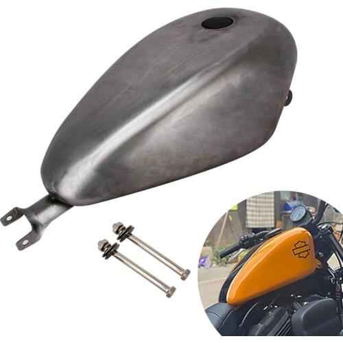 Motorcycle Replacement Unpainted Fuel Tank Oil For Harley Sportster XL XL883 XL1200 X48 X72 2007-2017 14.4L Moto Accessories