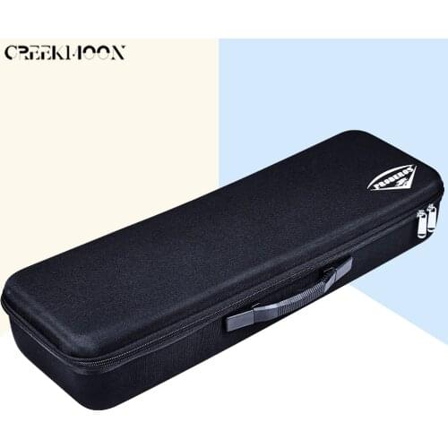 55cm EVA Shockproof Fishing Tackle Bag Portable Outdoor Fishing Rod Bags Reel Carry Bag Pole Storage Pack Built-in Sponge Case