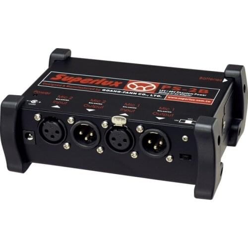 Superlux PS2B microphone Phantom power supply 12V / 48V two ways