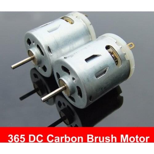 10pcs High Speed 6-12V 365 DC Micro Motor For Toy Car Motor Hair Dryer Fan Motor RS-365