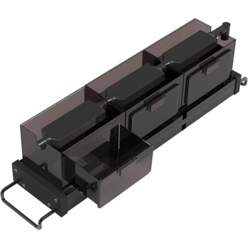 Drawer filter drawer box storage water drop flow box fish tank upper filter tank water purification single layer drip flow box