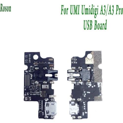 Roson For UMI Umidigi A3 USB Plug Charge Board Assembly Repair Parts Phone Accessories For UMI Umidigi A3 Pro USB Board