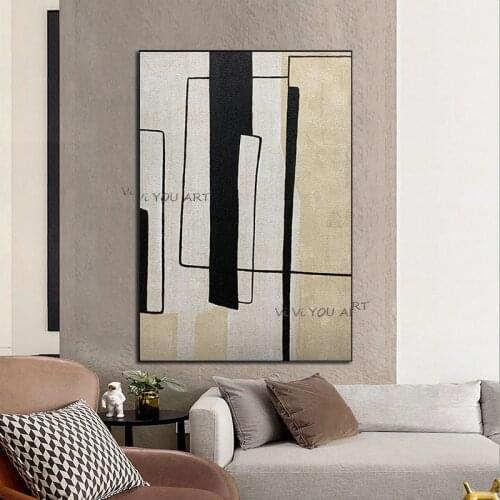 100% Art Fashion Personality Home Decoration Modern Abstract Art Oil Painting Wall Art Canvas Pictures For Living Room No Frame