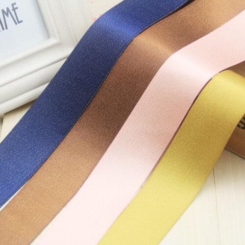 Gold Purl Satin Ribbon Tape Crafts ECO-Friendly Band DIY Wrap Accessories 3MM 6MM 9MM 16MM 22MM 38MM