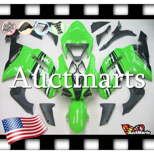 For Kawasaki Ninja ZX6R 2007 2008 07 08 Injection Plastic Fairing Kit (P/N:3i6)