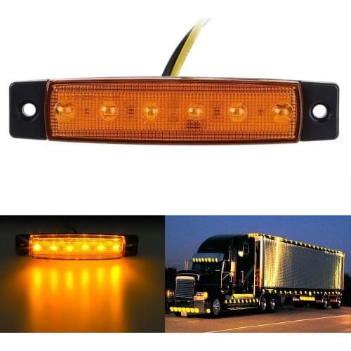 EAFC Car LED Side Clearance Lamp Tail Reverse Turn Signal Light Truck Trailer Lorry UTE Warning Fog Parking Lighting Bar
