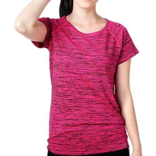 Large Sized Breathable Sweat-absorbent Quick Drying Slim-fitting Short-sleeve T-shirt Clothes For Running Fitness Sports