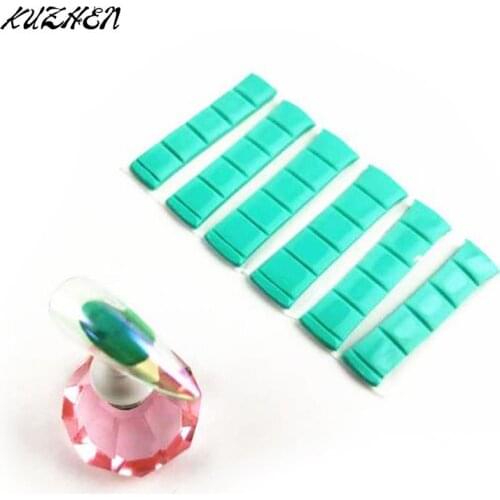 30pcs Nail Art Adhesive Glue Clay For Display Stand Fixing False Nails Tips Adhesive Tape Stick Reusable