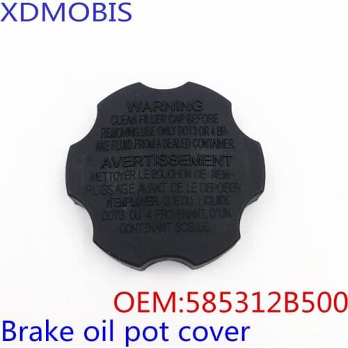 BRAKE MSTER CYLINDER RESERVOIR TANK CAP GENUINE VARIOUS FOR HYUNDAI KIA 585312B500 Brake oil pot cover