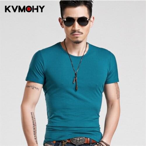 Мужские летние футболки KVMOHY China At AliExpress