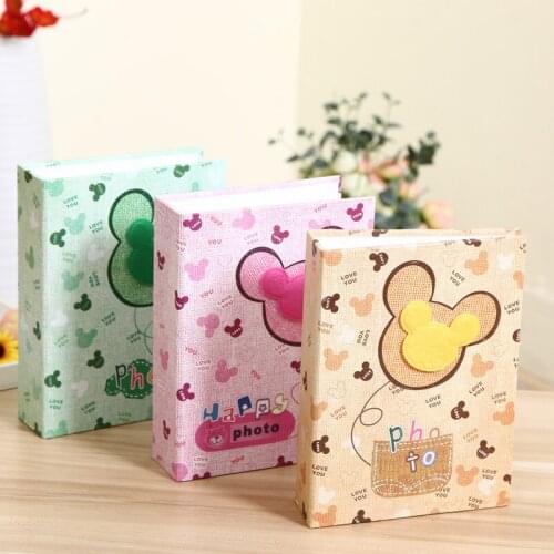 Cartoon pattern 5D7 inch 100 interstitial album let go plastic photo album childrens album