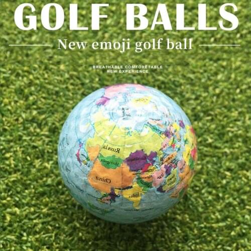 Globe Golf Ball High Quality Durable Pattern Double-layer Better Elasticity Snow Ball for Approach Shot Full Shot Practice