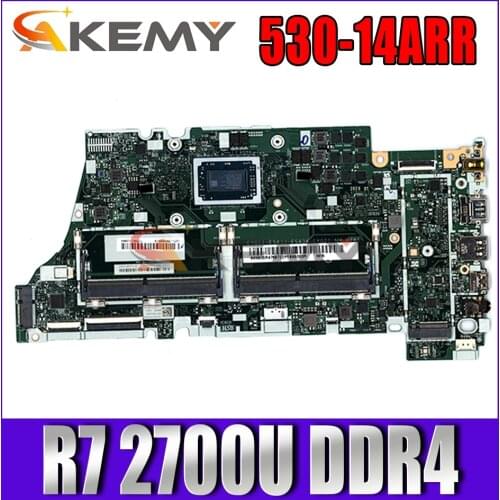 NM-B781 For Lenovo Yoga 530-14ARR / Flex 6-14ARR Laptop motherboard With CPU R7 2700U DDR4 100% Fully Tested