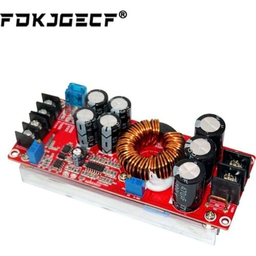 1200W 20A DC DC Converter Boost Step-up Power Supply Module IN 8-60V OUT 12-83V Hight Power Converter Step Up Module