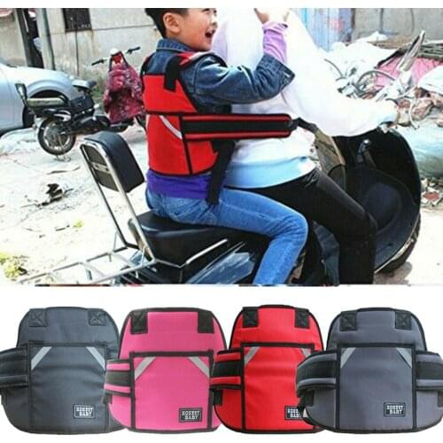 2020 New Hot Fashion Kids Children High Strength Motorcycle Bicycle Bike Safety Seat Belt Strap Harness Adjustable