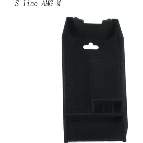 Car styling central storage box armrest remoulded auto glove storage box cover For Mercedes Benz E Class W212 LHD Accessories