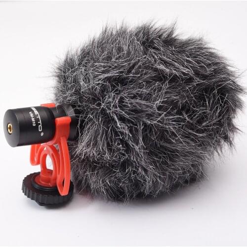 SETTO VM-M10 Microphone Metal Video Mic 3.5mm Plug for Huawei Smartphone for Canon Nikon Sony DSLR Camera Consumer Camcorder