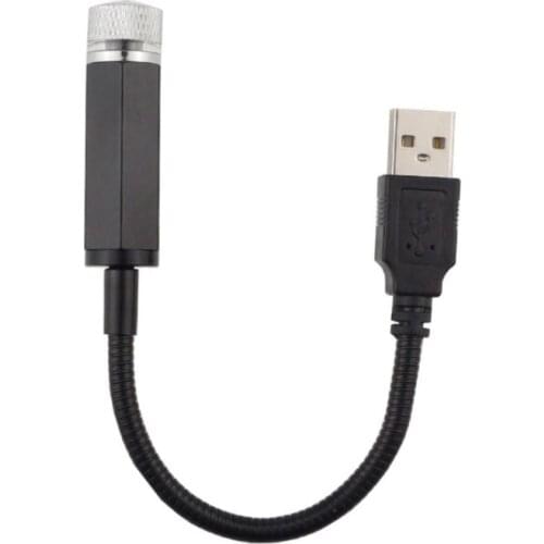 Car decorative Roof Projection Light Galaxy Atmosphere Light Car Ceiling LED Light Interior Star Night Light USB Car Accessories